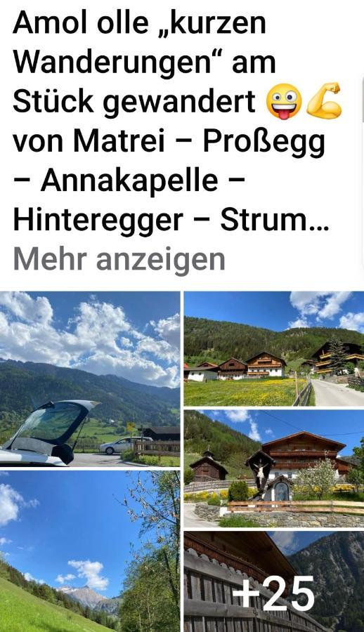 Apartamento Rackhof Oberlienz Exterior foto